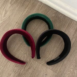Set of Three Puffy Headbands